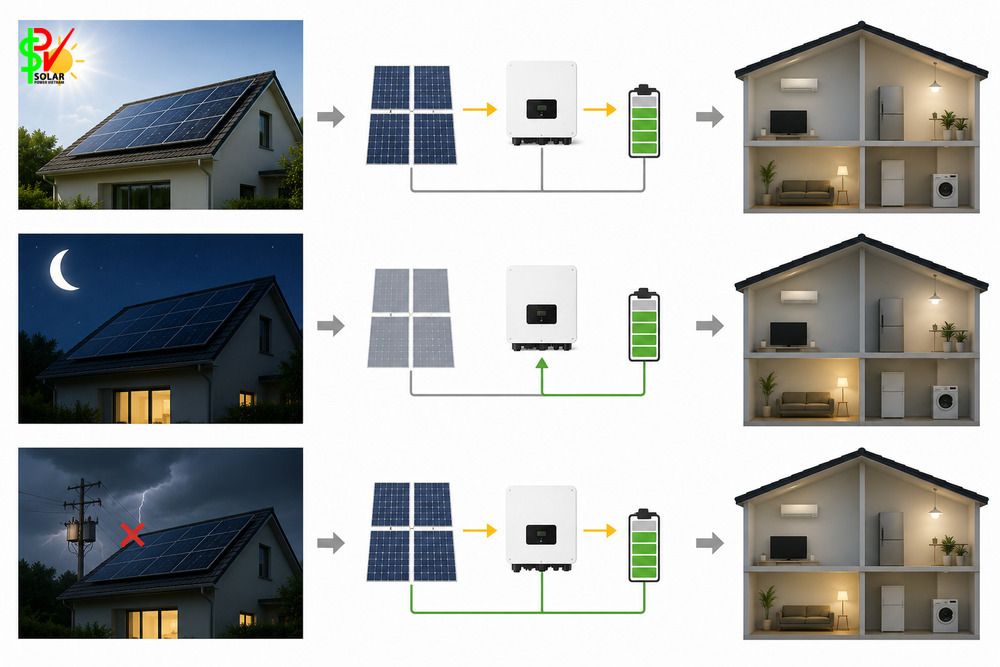 Solar Battery Storage: A Complete Solar Energy Storage Solution For Your Home 2 Solar battery storage system