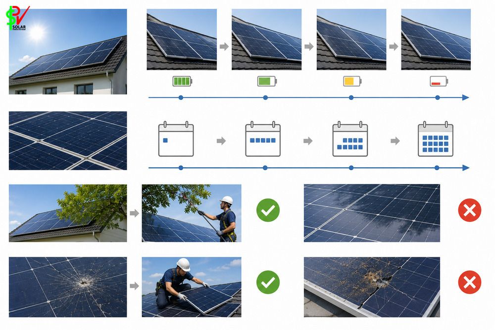 Solar Panel Maintenance: The Easiest Guide To Cleaning And Maintaining Solar Panels 4 Solar panels last