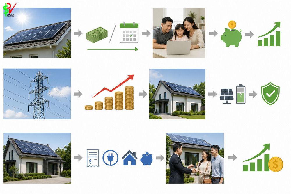 Average Cost Of Solar Panels: How Much Does Residential Solar Installation Cost? 7 Solar-equipped homes may sell faster and at higher prices