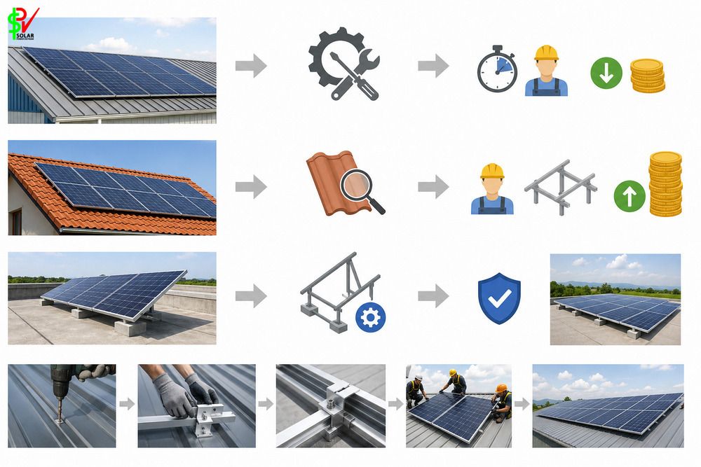 Average Cost Of Solar Panels: How Much Does Residential Solar Installation Cost? 4 Roof type and roof structure